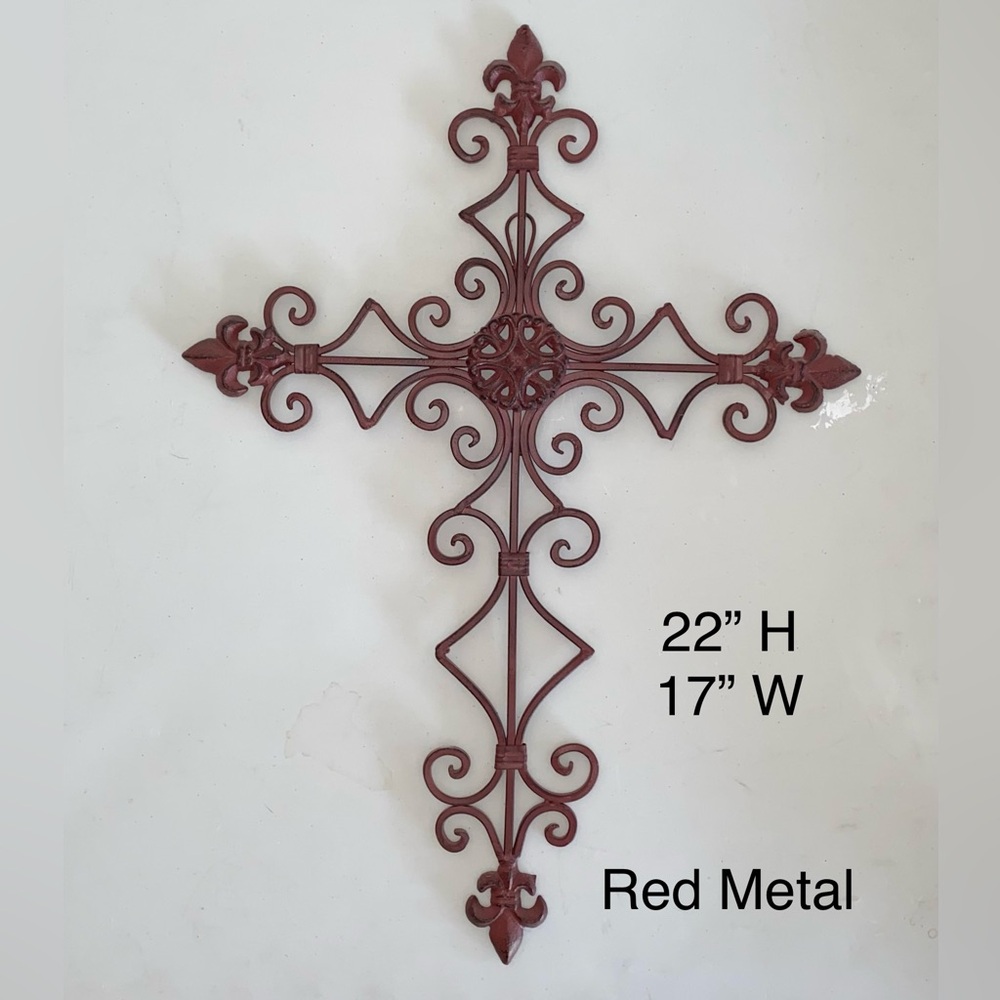 Red Metal Cross